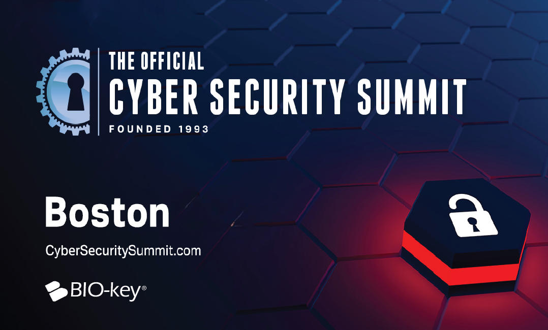 BIO-key Cybersecurity Summit 2023 Boston