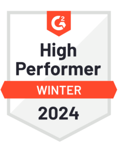 G2 Awards - High Performer
