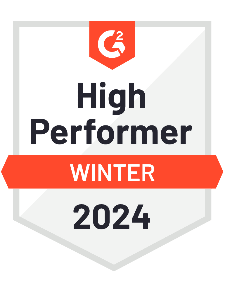 G2 Winter 2024 - High Performer